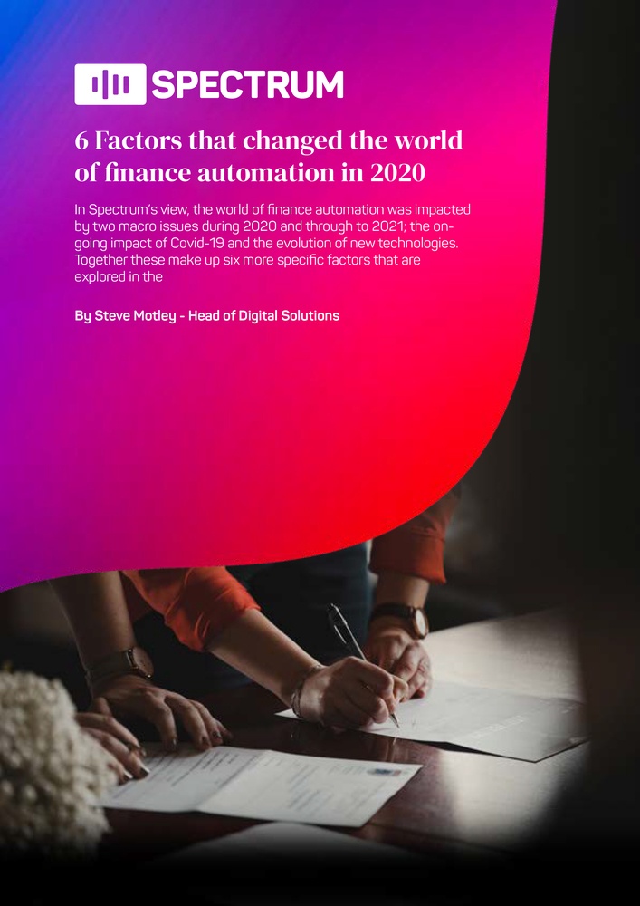 6 Factors That Changed The World of Finance Automation in 2020